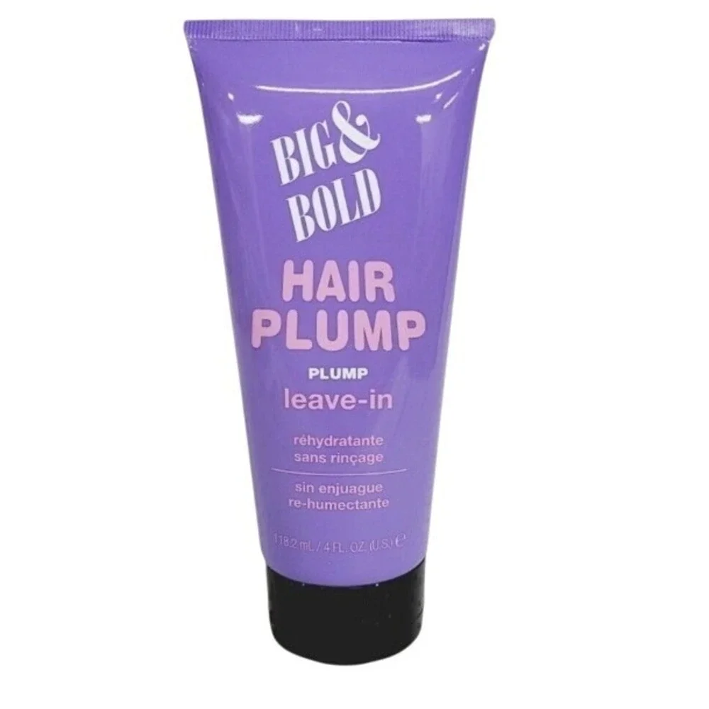 Big & Bold Hair Plump Leave-In Rehydrating Volumizing Treatment 4 fl oz Tube